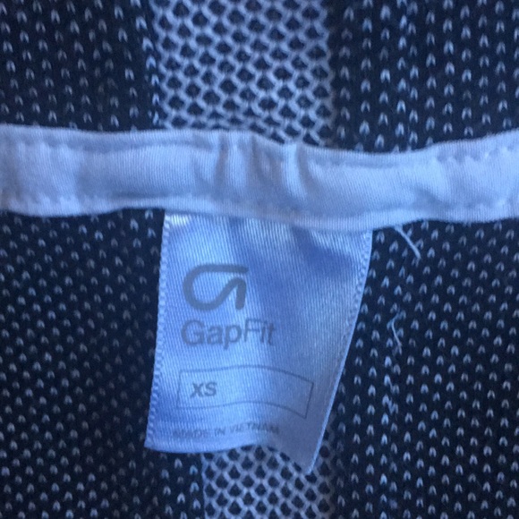 Gap XS Sleeveless Hoodie Grey/Black - Picture 6 of 7